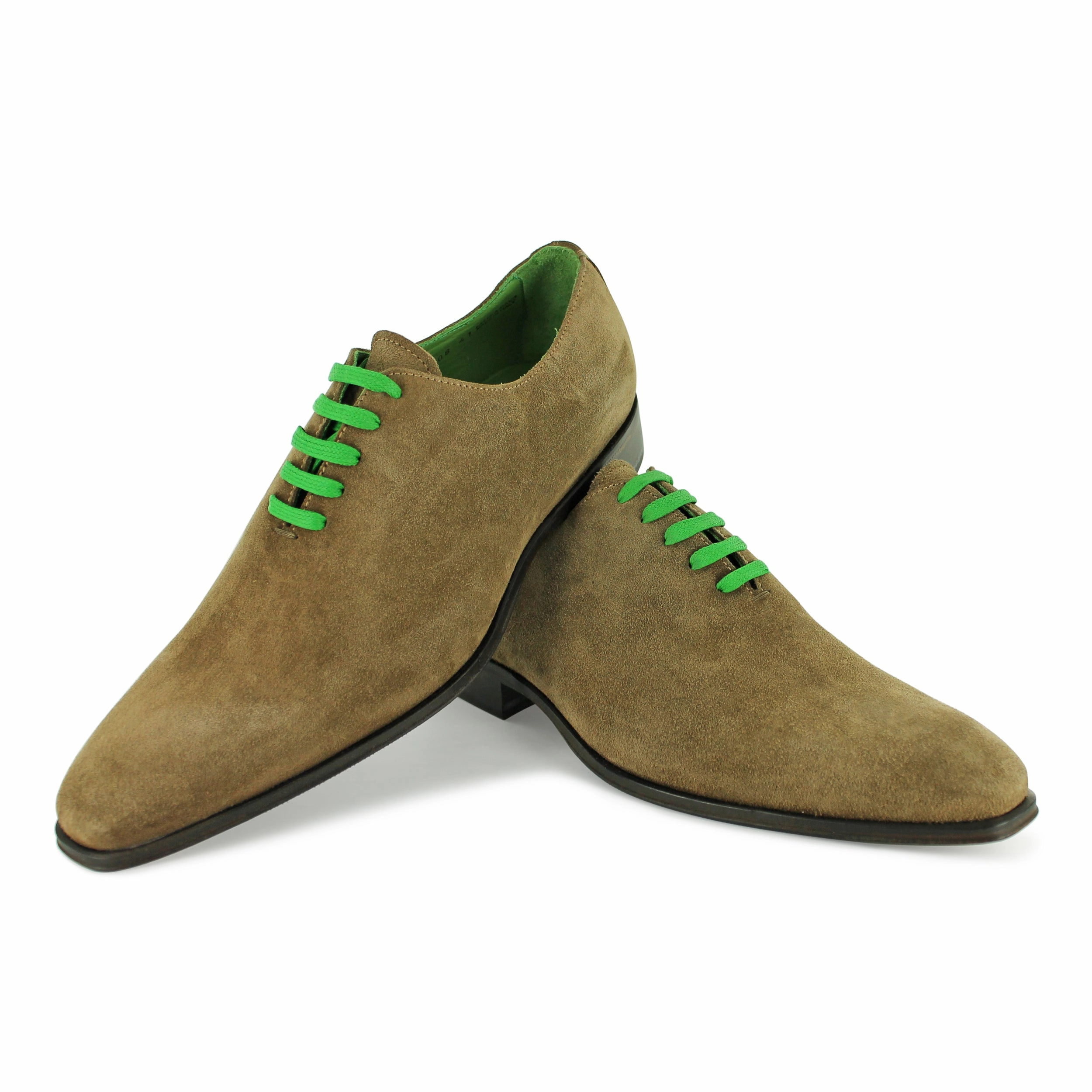 1508 -  Velour Ranch Ladies Patent Lace Up Shoes