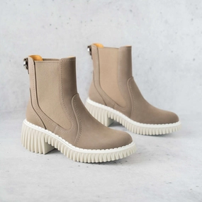 4CCCCEES - Plita Cella - Ivory and Grey Clarks Emslie Lulin Leather Mary-jane Shoes