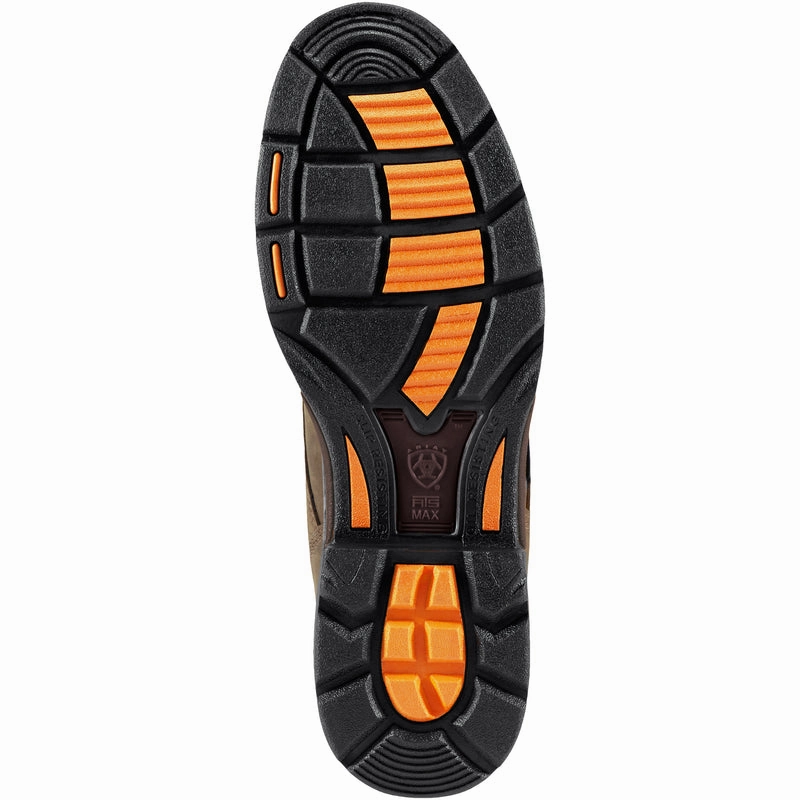 'Ariat' Men's 8" WorkHog WP Soft Toe - Oily Distressed Brown Zappos Sorel Snow Boots