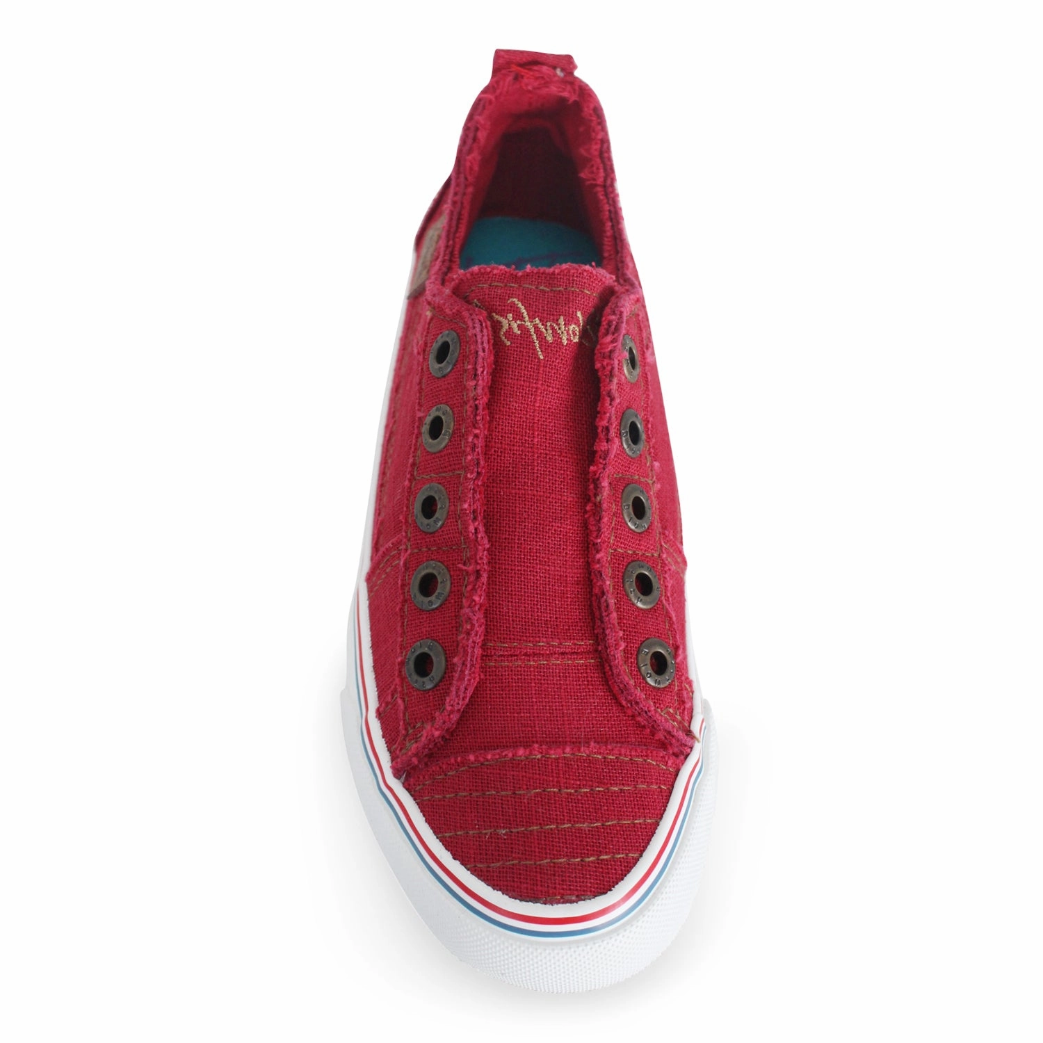 Grand Td Lifestyle Court Casual Shoes 'Blowfish Malibu' Women's Play Slip On - Jester Red Hipster Smoked Twill