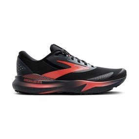 'Brooks' Women' Adrenaline GTS 24 Weatherized - Black / Ebony / Hot Coral High Ankle Hiking Shoes