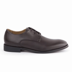 'Edward' Men's classic shoe  by Ahimsa - espresso Navy Shoes