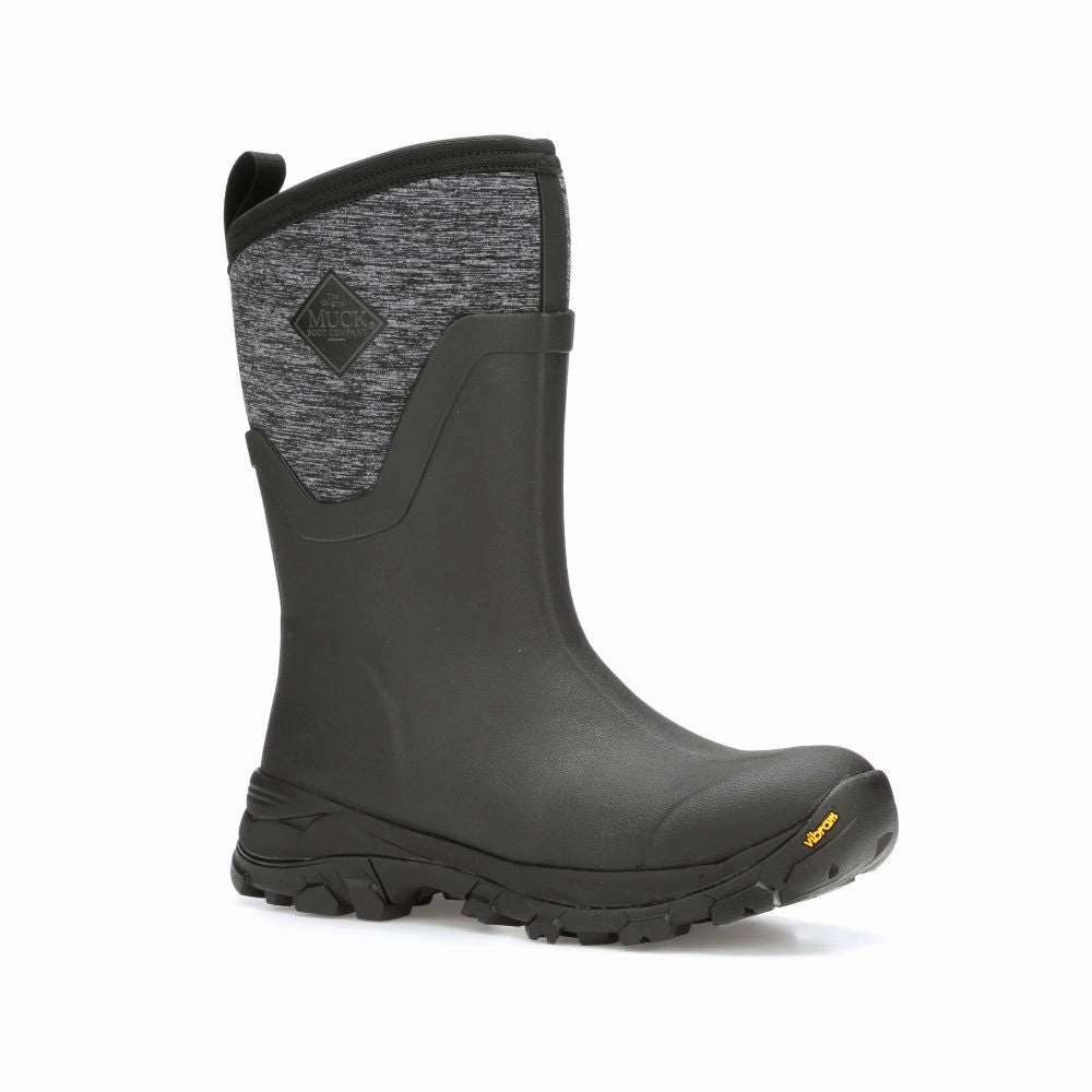 'Muck' Women's Arctic Ice Mid WP Boot - Black / Jersey Heather Primigi Snow Boots