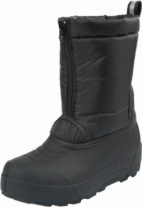 Columbia Ice Shorty Snow Boot 'Northside' Kids' Icicle 200GR Insulated Pac Boot - Onyx