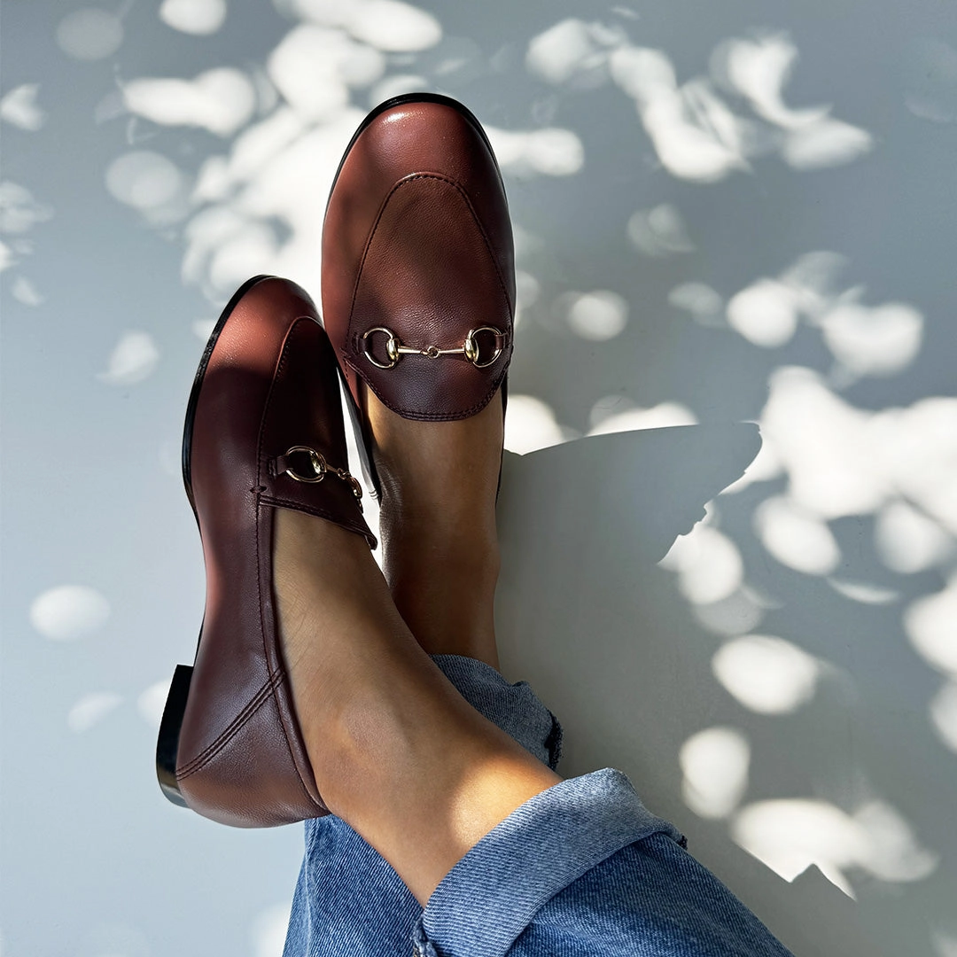 The Brogue Great Falls Va *ROCHELLE BROWN - leather loafers