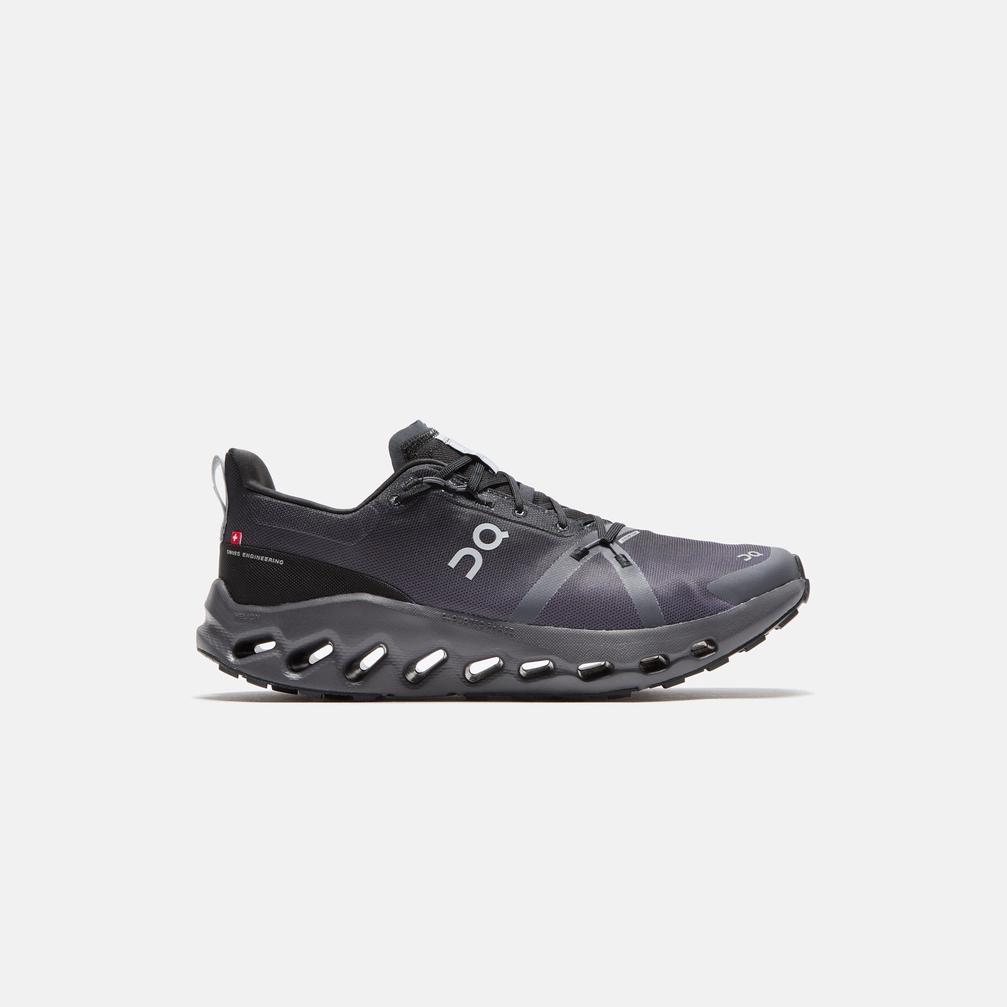 Top Rated Running Shoes For Bad Knees (RTV) On Running Cloudsurfer Trail - Black / Eclipse