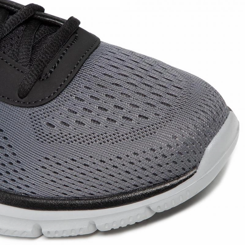 Aqx Training Shoes Men's Wide Fit Skechers 232399 Track-Ripkent Walking Sneakers