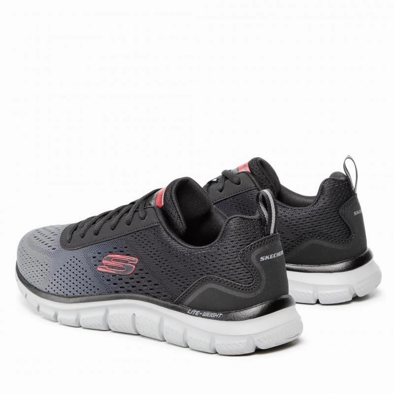 Ua Yard Trainer Shoes Men's Wide Fit Skechers 232399 Track-Ripkent Walking Sneakers