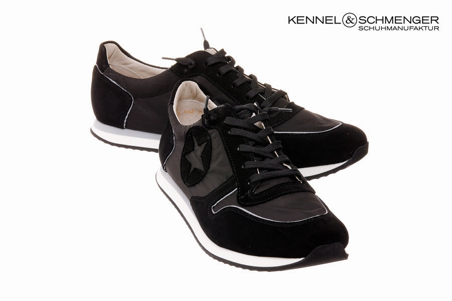 Ken Gemini Black Glitter Brogues