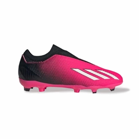 Youth Soccer Cleats Size 10 adidas - Kids' (Junior) X Speedportal.3 Laceless Firm Ground Soccer Cleats (GZ5061)