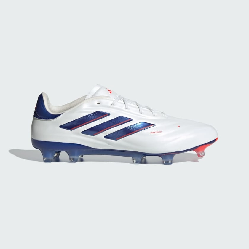 Best Soccer Cleats For Strikers ADIDAS COPA PURE 2 ELITE FIRM GROUND BOOTS - WHITE