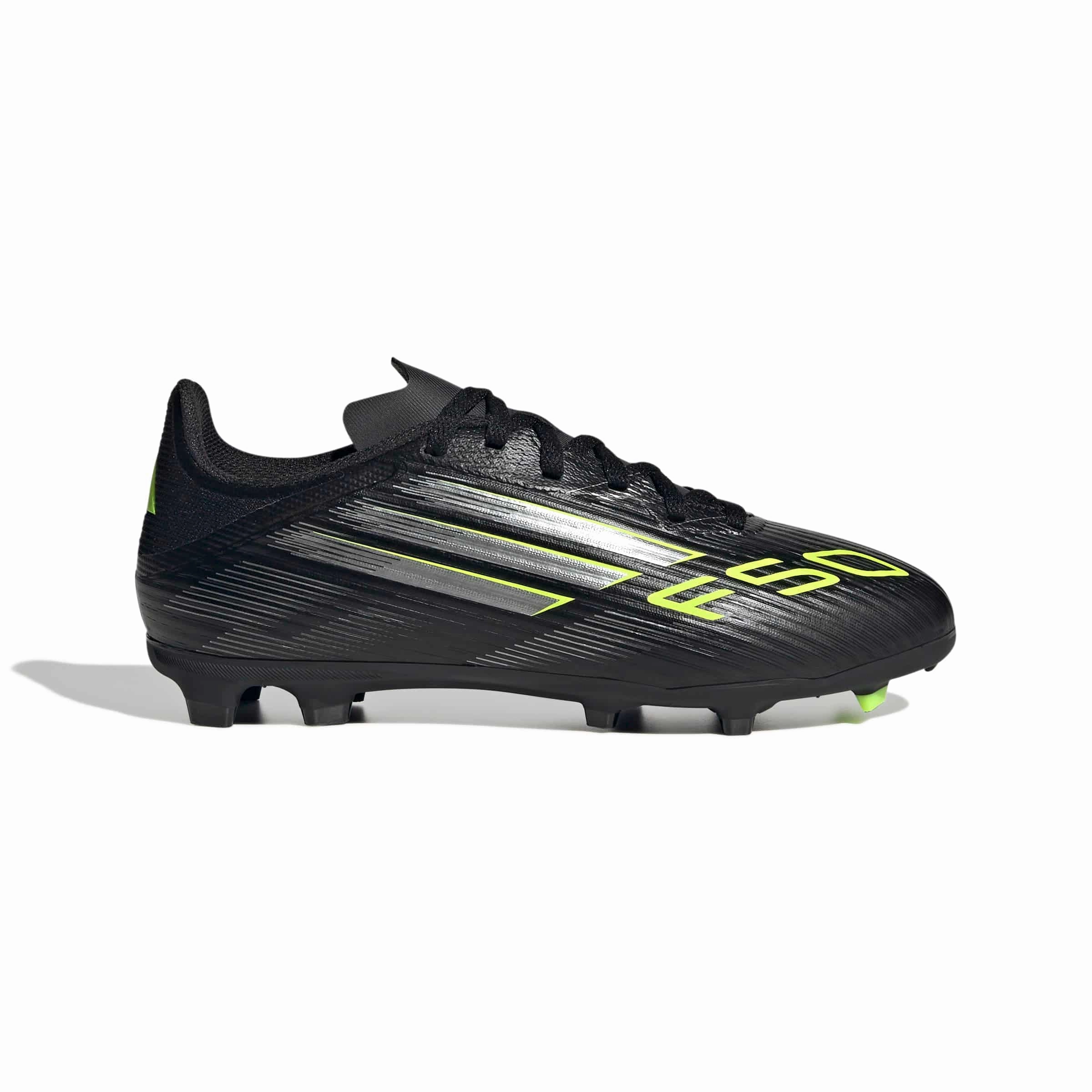 Soccer Cleats Grey And Orange adidas F50 League FG/MG Jr.