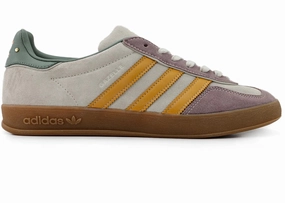 Adidas Gazelle Indoor Off White Preloved Yellow Mizuno Cross Trainer Shoes