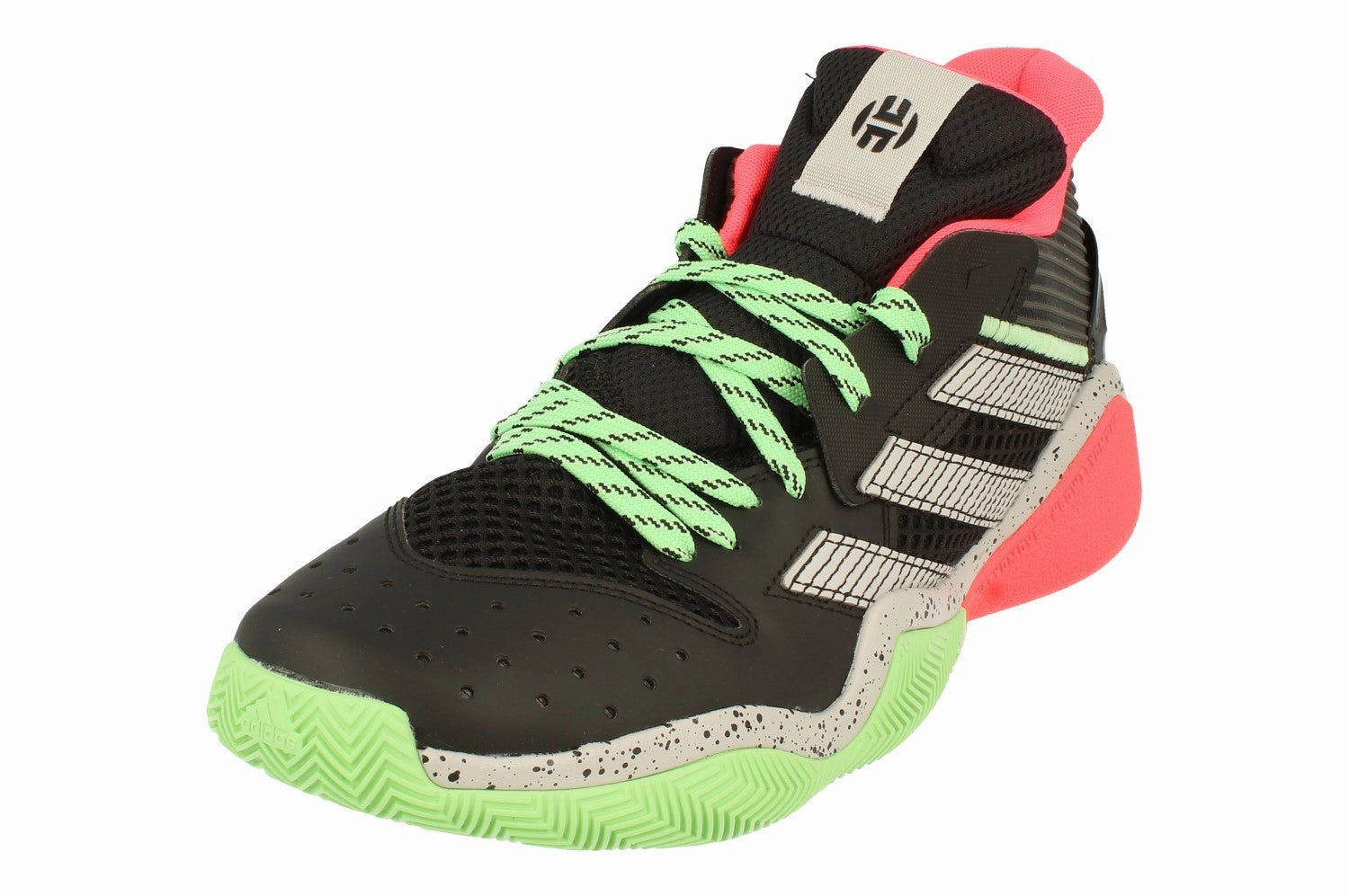 Adidas Harden Stepback Mens Basketball Trainers Sneakers FW8486 Flashy Basketball Shoes
