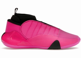 Hoops Low-top Lifestyle Basketball Shoes Adidas Harden Vol. 7 Lucid Fuchsia Black