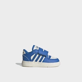 Bargain Basketball Shoes Adidas Infants Break Start Sneakers Blue
