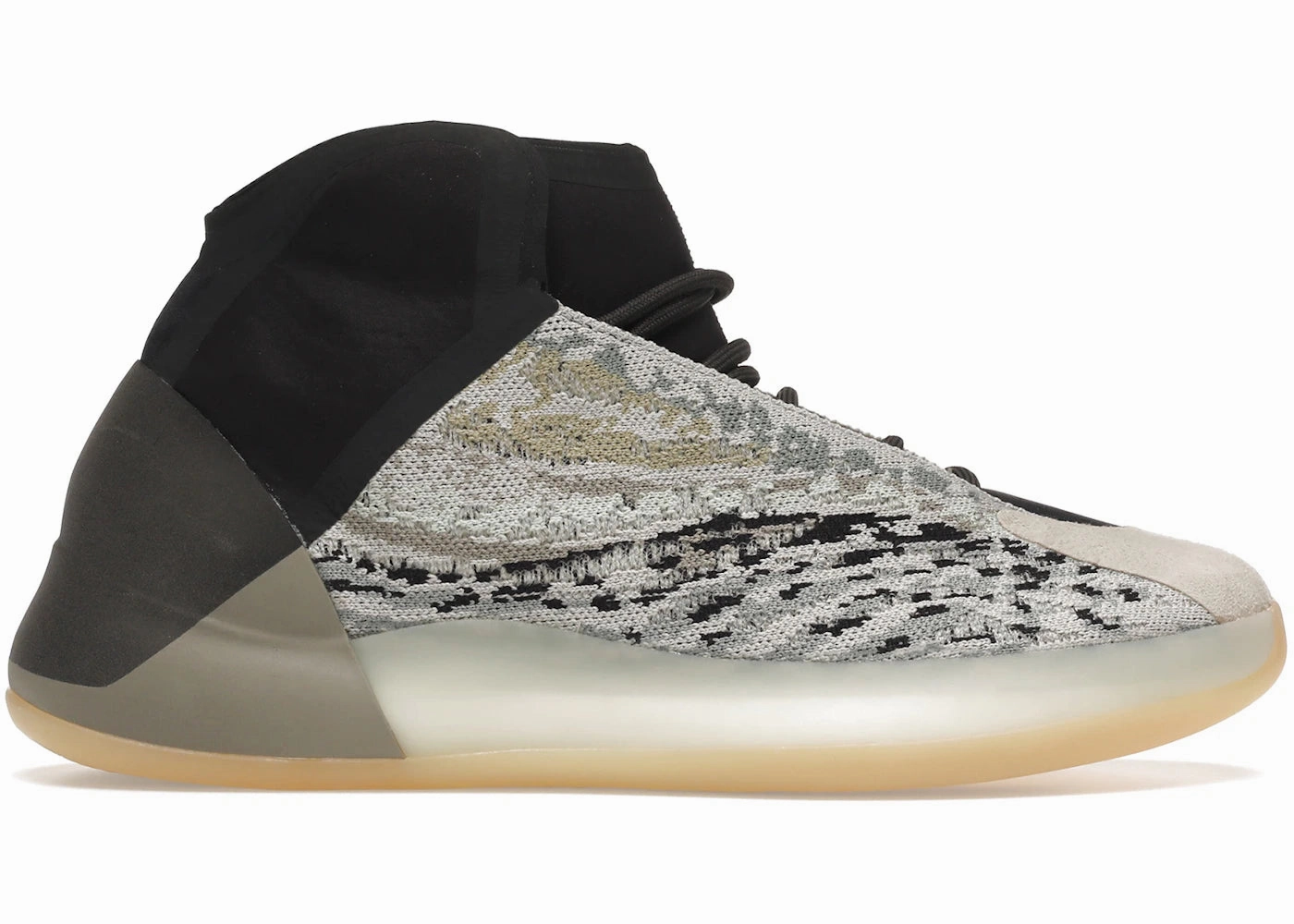 Adidas Yeezy Qntm Sea Teal Hightop Basketball Shoes