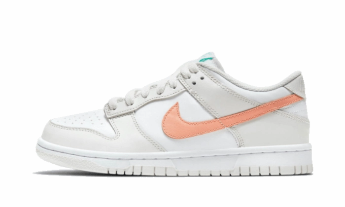Nike Classic Running Shoes Nike Dunk Low White Bone Peach Aqua