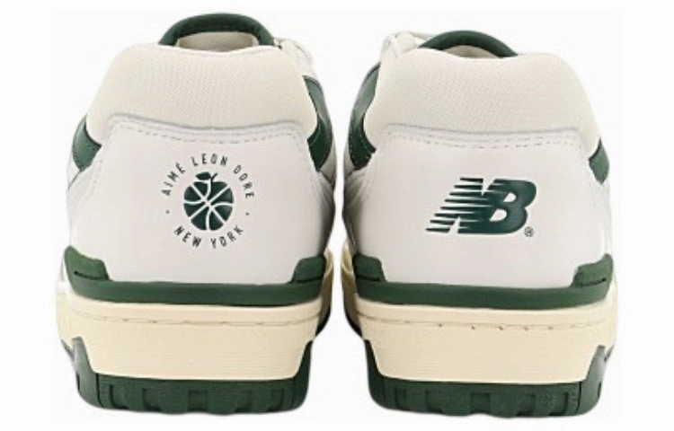 Mamba Basketball Shoes New Balance 550 Aime Leon Dore White Green