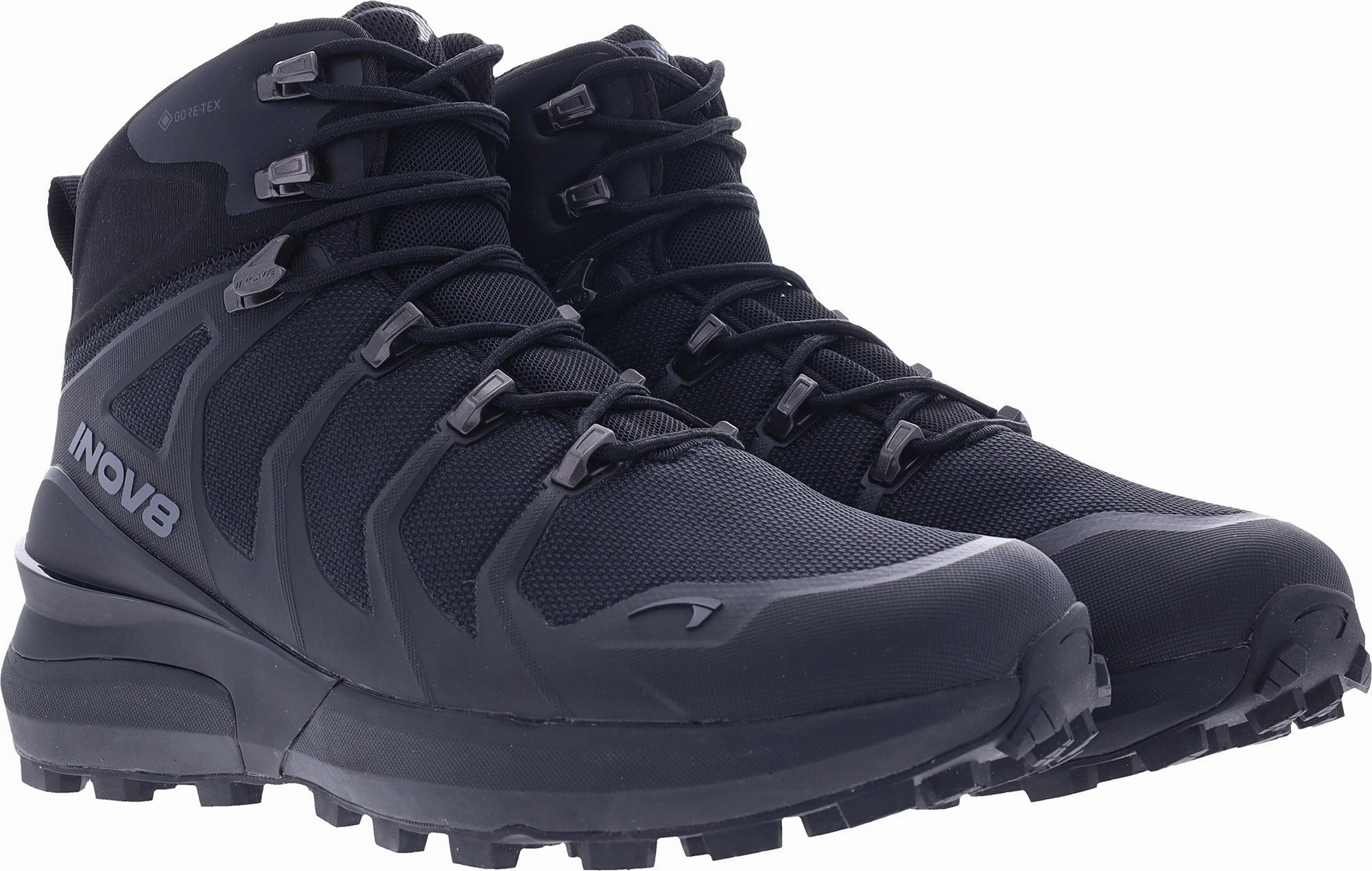Inov8 Roclite Pro Mid GORE-TEX WIDE FIT Womens Walking Boots - Black Drop Hiking Shoes