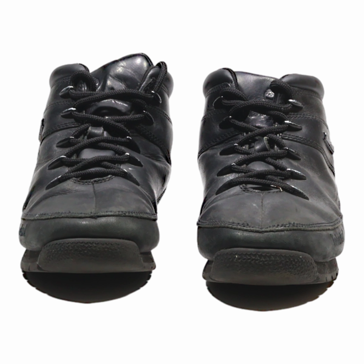 TIMBERLAND Hiking Boots Black Leather Boys UK 6.5 Hiking Shoes Pakistan