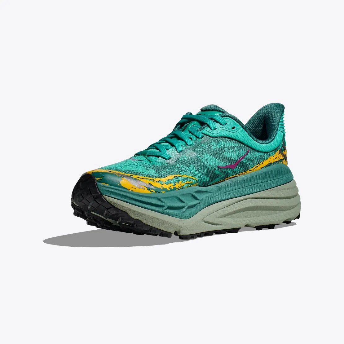 Hoka Stinson 7 | Electric Aqua / Oceanic | Womens Best Brand For Trail Running Shoes