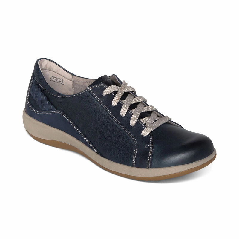 Affordable Oxford Shoes Aetrex Dana Oxford Navy DM305