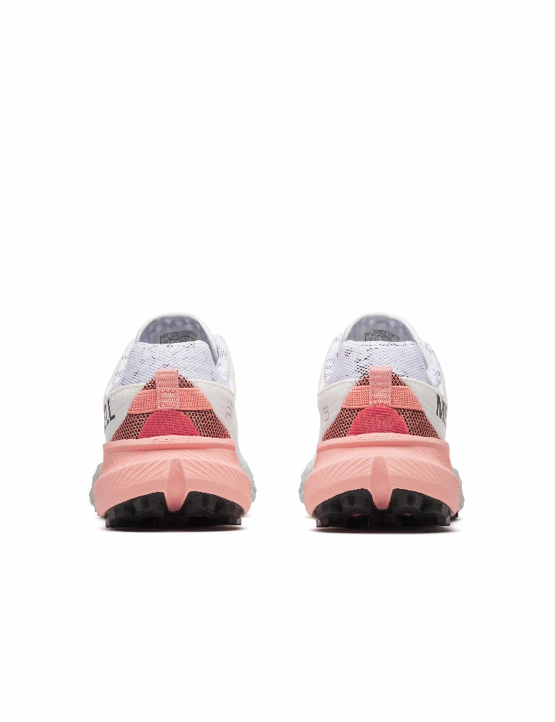 Kailua Trail Running Shoes Agility Peak 5 - White/Soft Coral