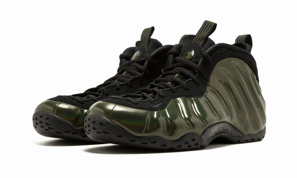 Nasa Basketball Shoes Air Foamposite One "Legion Green"