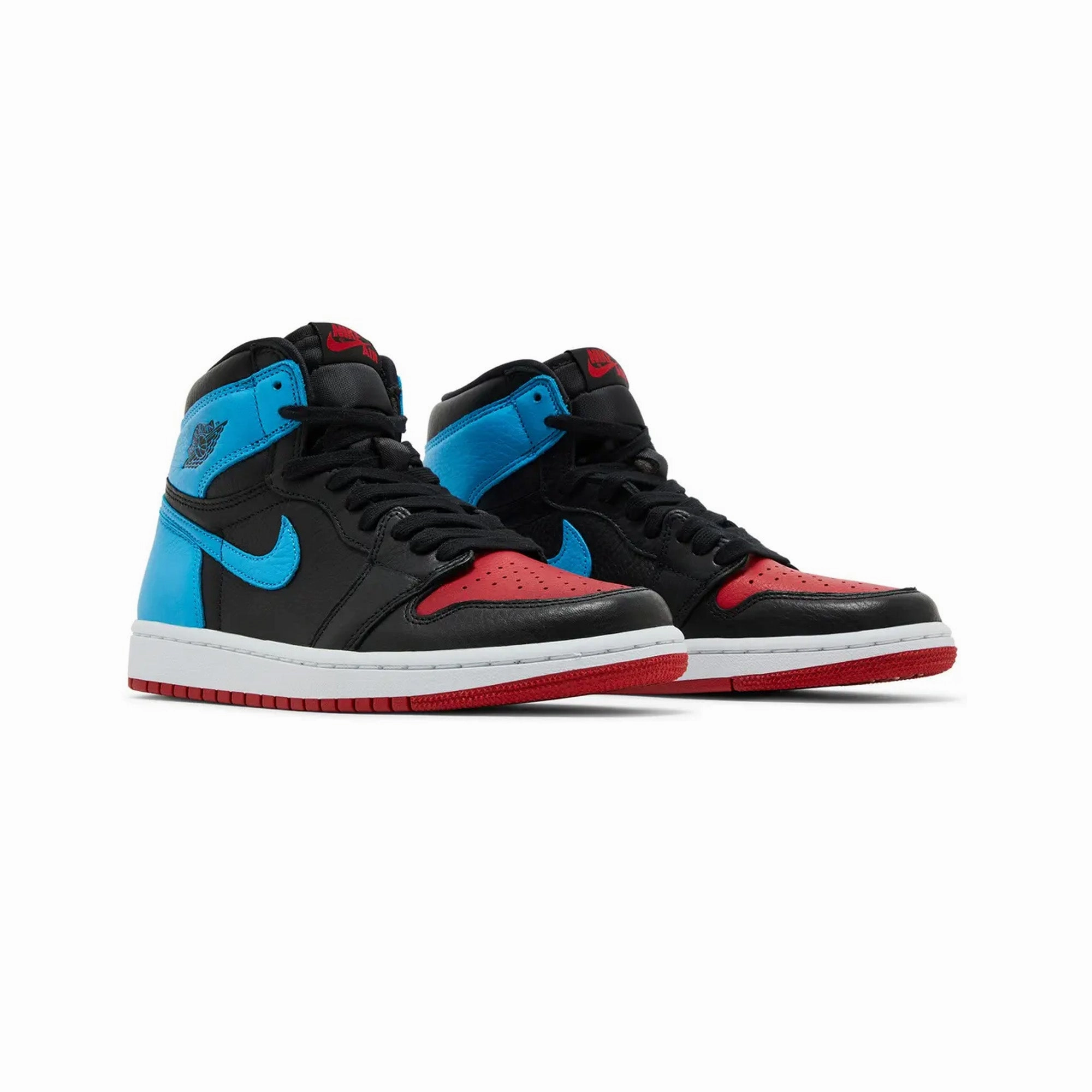 Ice And Fire Basketball Shoes Air Jordan 1 'Chicago to UNC' W