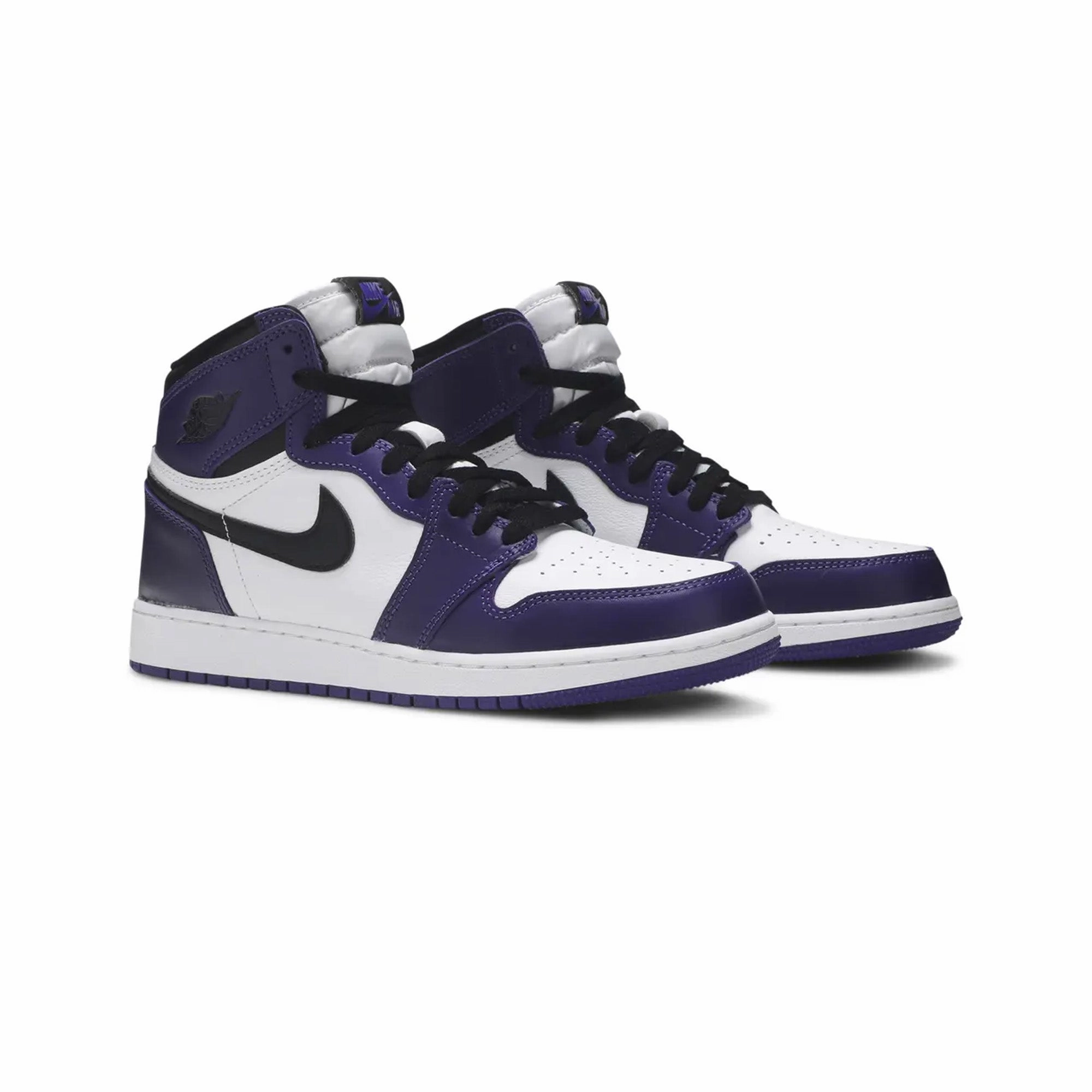 Air Jordan 1 'Court Purple 2.0' GS Air Force 1 Basketball Shoes