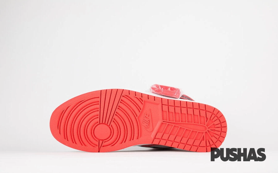 Air Jordan 1 'Track Red' Basketball Shoes Add Height