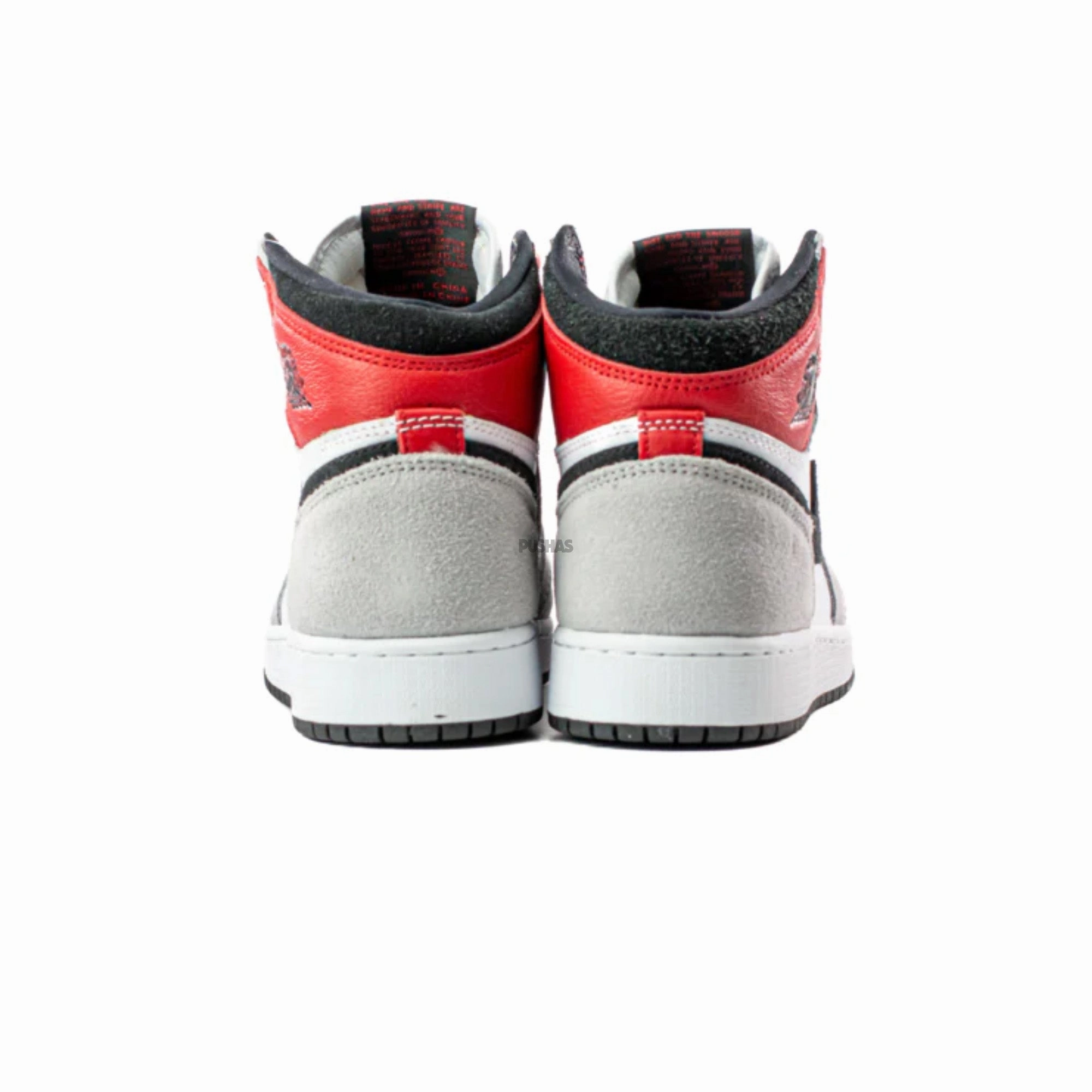 Adizero Basketball Shoes Weight Air Jordan 1 High 'Light Smoke Grey' GS