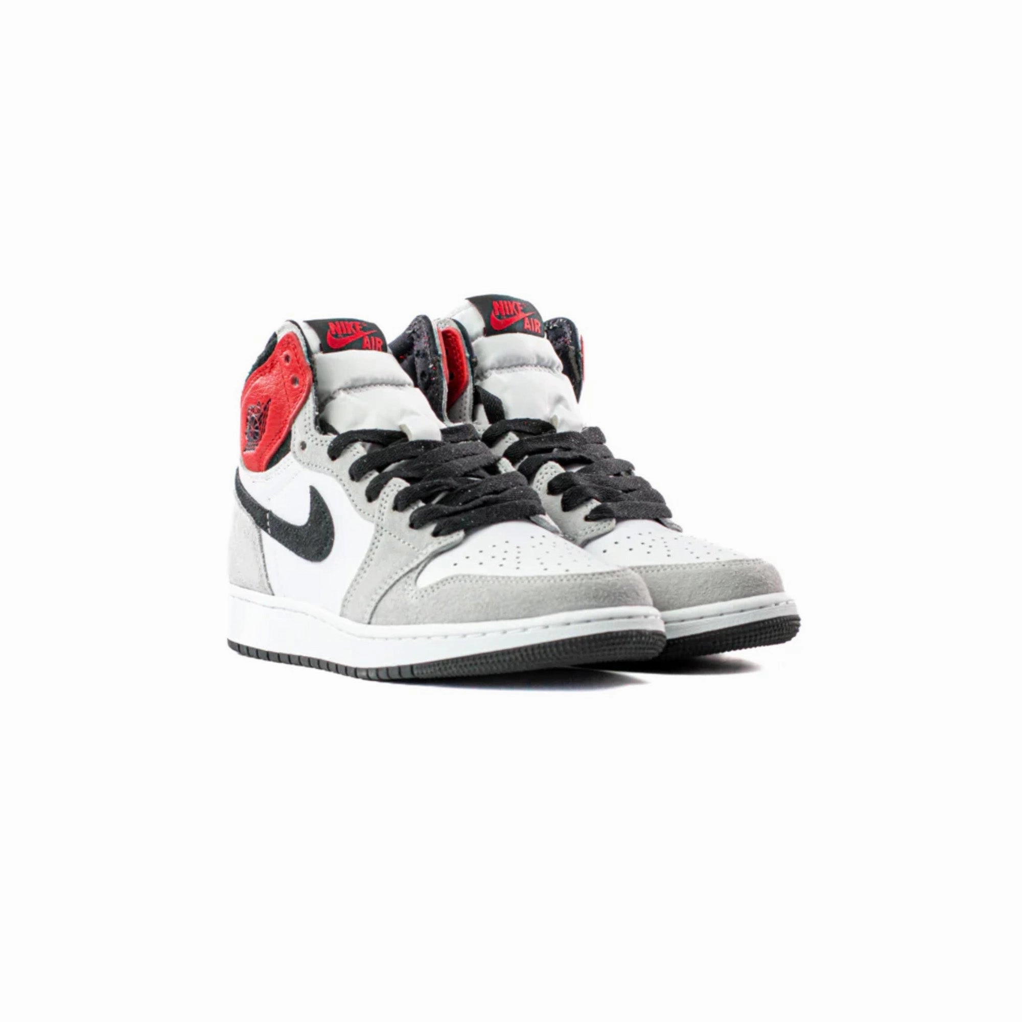 Air Jordan 1 High 'Light Smoke Grey' GS Lightning Basketball Shoes