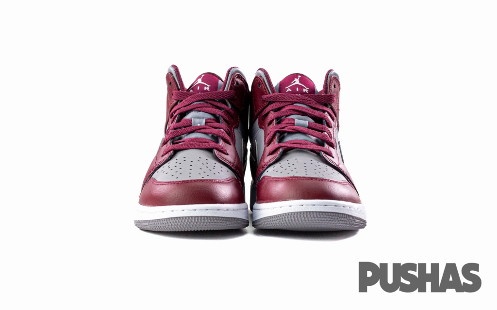 Air Jordan 1 Mid 'Cherrywood Red' GS (2022) The Rock Basketball Shoes