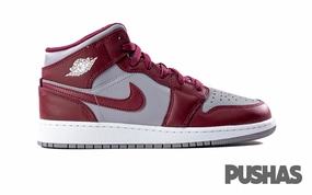 Air Jordan 1 Mid 'Cherrywood Red' GS (2022) The History Of Basketball Shoes