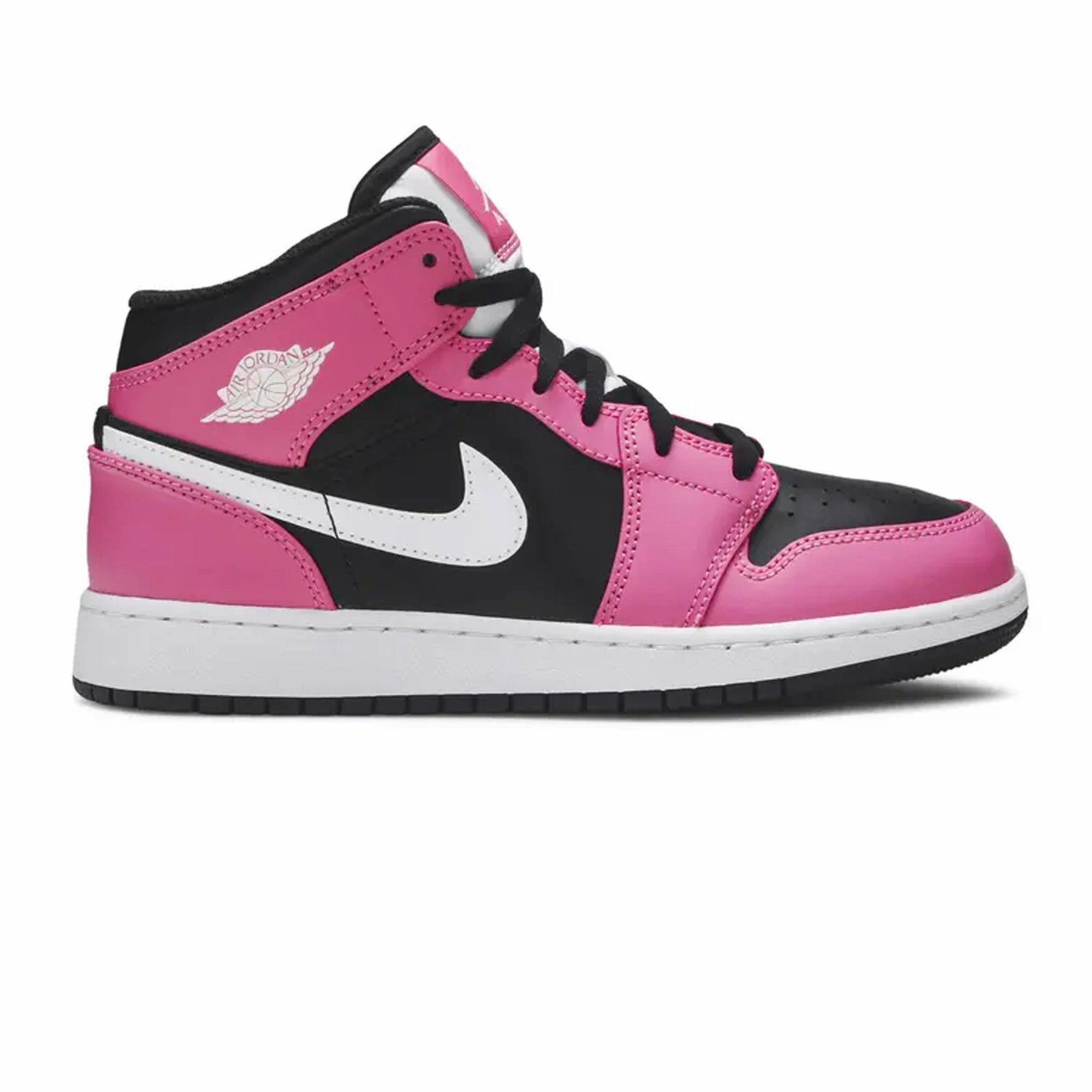 Air Jordan 1 Mid 'Pinksicle' Basketball Shoes Height Increase