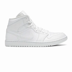 Basketball Shoes Promotion Air Jordan 1 Mid 'Triple White' (2020 / 2021)