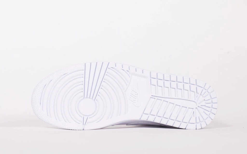 Anthony Edwards 1 Basketball Shoes Air Jordan 1 Mid 'Triple White' (2020)