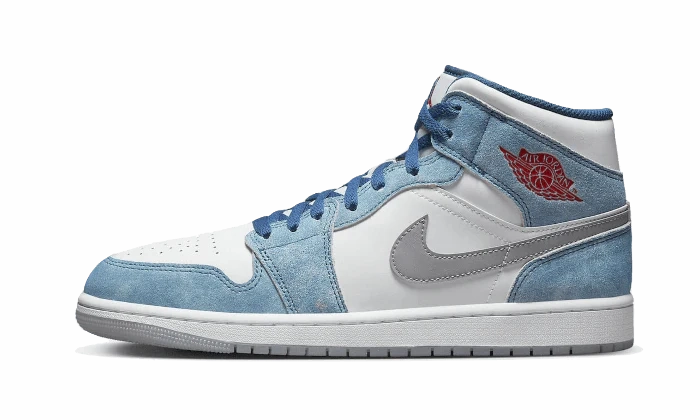 Tough Basketball Shoes Air Jordan 1 Mid SE French Blue Light Steel