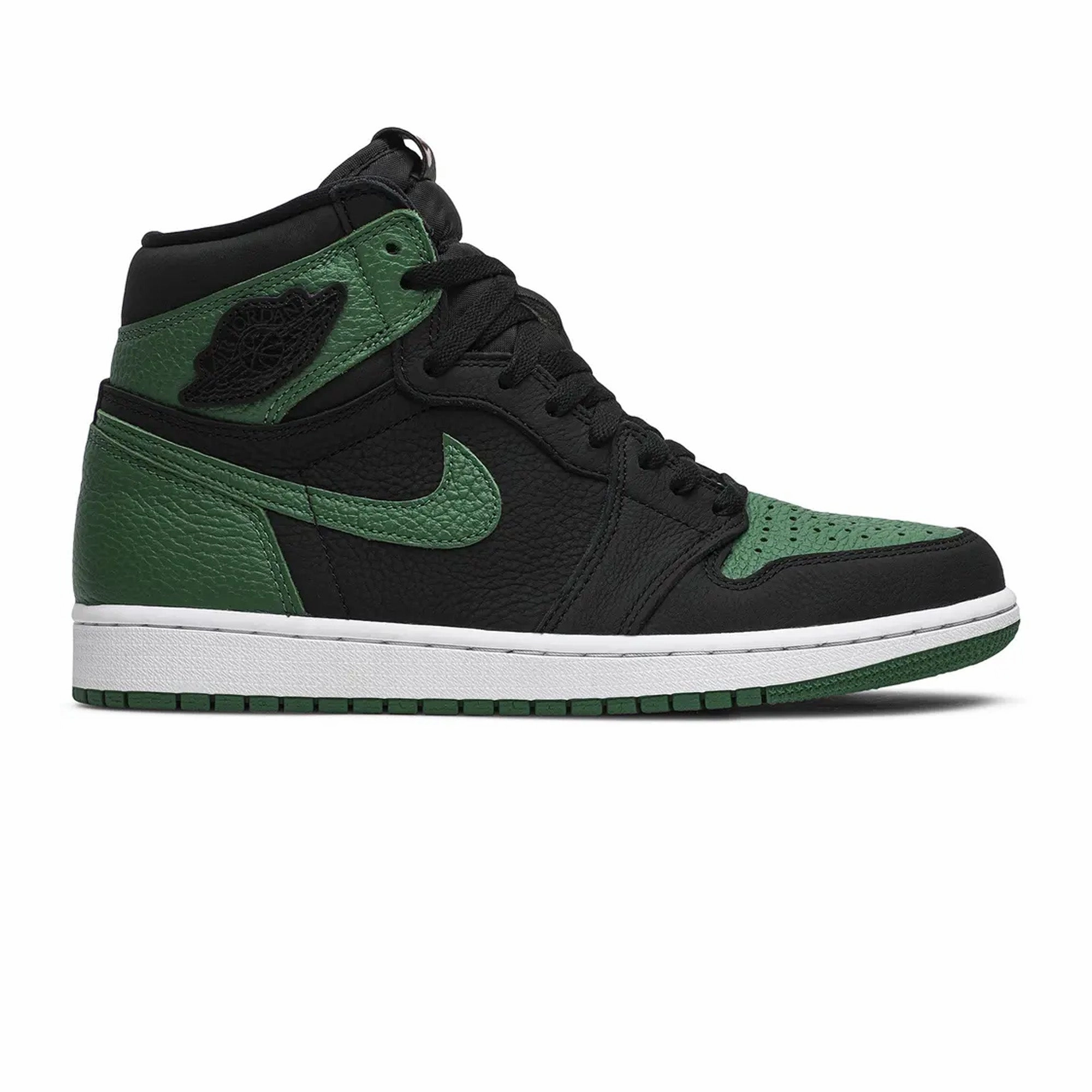 Air Jordan 1 Retro High 'Pine Green Black' (2020) Footlocker Basketball Shoes