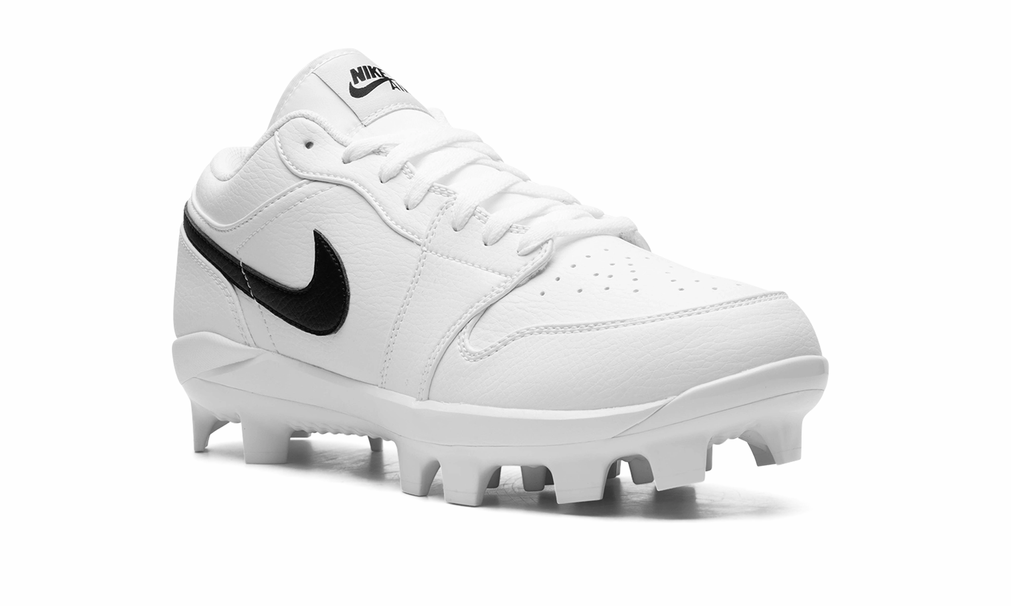 T90 Laser Iv Fg Soccer Cleats Air Jordan 1 Retro MCS Low "White Black"