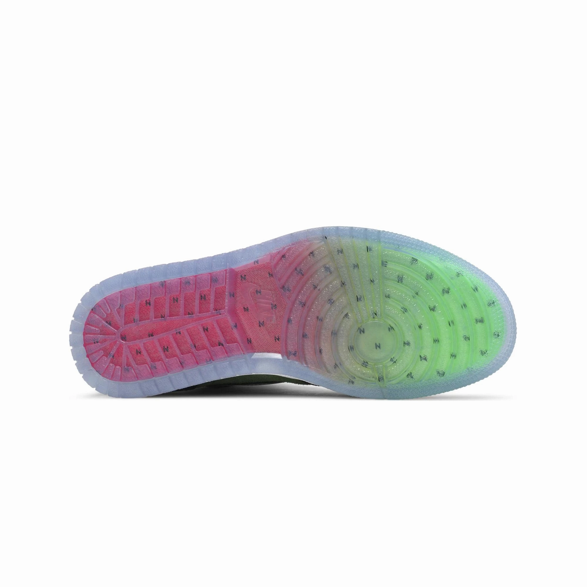 Basketball Shoes That Add 2 Inches Air Jordan 1 Zoom Black Green