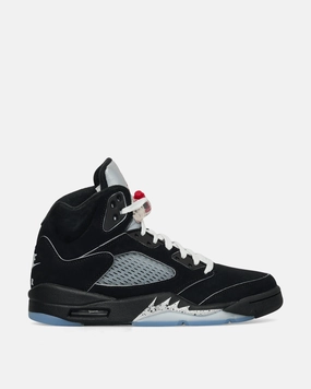 Air Jordan 5 Reimagined Sneakers Black Metallic Style Basketball Shoes