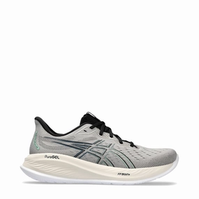 Running Shoes In Wide Asics Men's Gel-Cumulus 26 Sneaker in Moonrock/Dark Mint