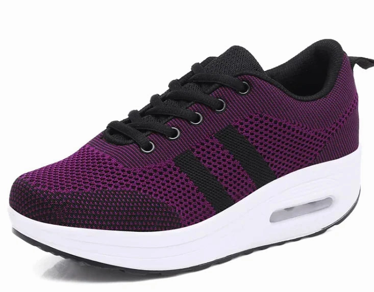 AirFlex Woven Sports Sneakers On Shoes For Training