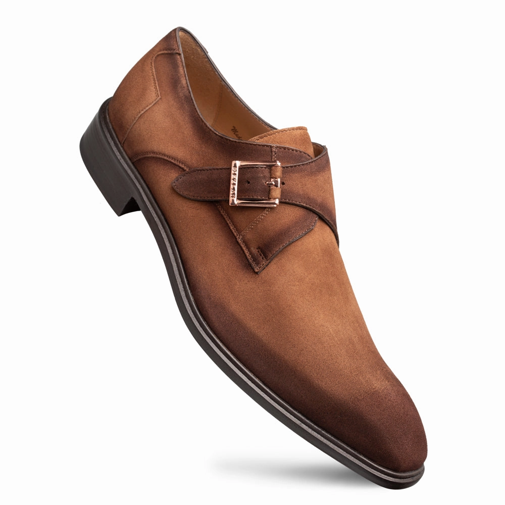 Brogues Suede Shoes Albini Suede Monk strap