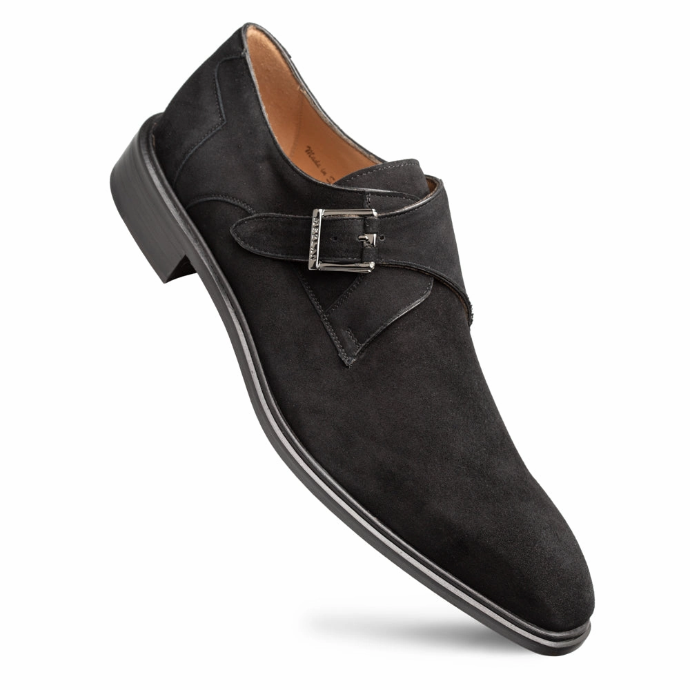 Albini Suede Monk strap Brogan Shoes Civil War