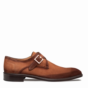 Albini Suede Monk strap Brogues For Work