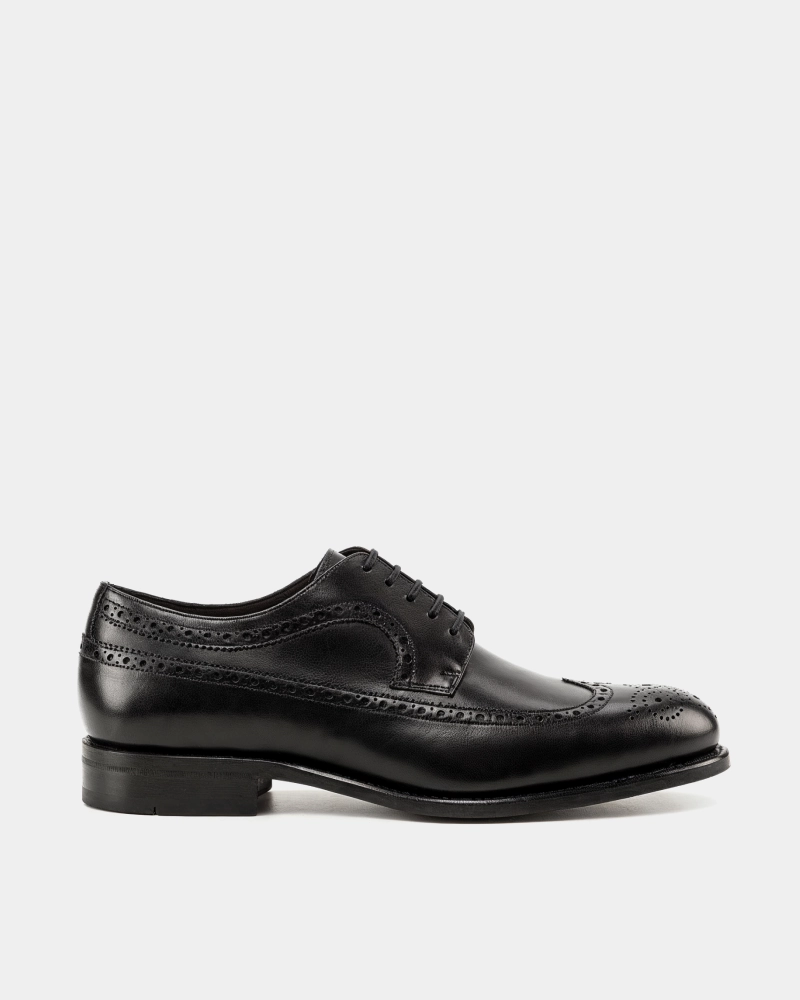 Alex Black Calf Wingtip Derby - 675 Lace Up Office Shoes